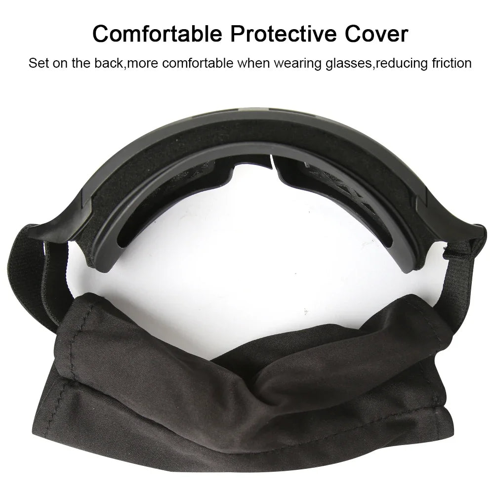 GAFAS TACTICAS 3 LENTES EN 1 TODO TERRENO