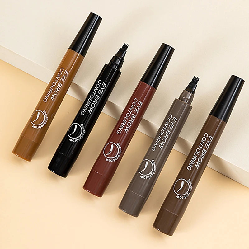 DELINEADOR DE CEJAS 4 PUNTAS A PRUEBA DE AGUA