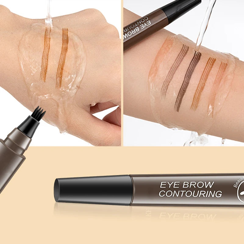 DELINEADOR DE CEJAS 4 PUNTAS A PRUEBA DE AGUA