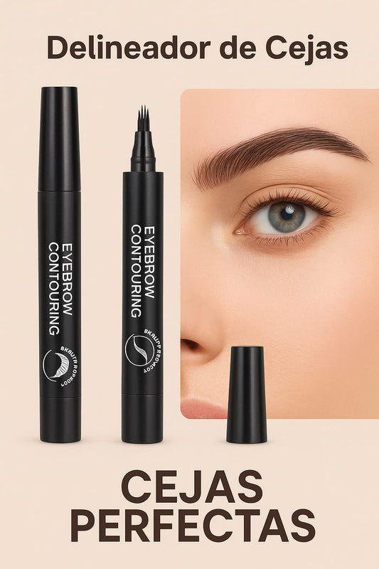 DELINEADOR DE CEJAS 4 PUNTAS A PRUEBA DE AGUA