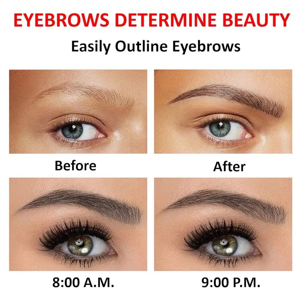 DELINEADOR DE CEJAS 4 PUNTAS A PRUEBA DE AGUA