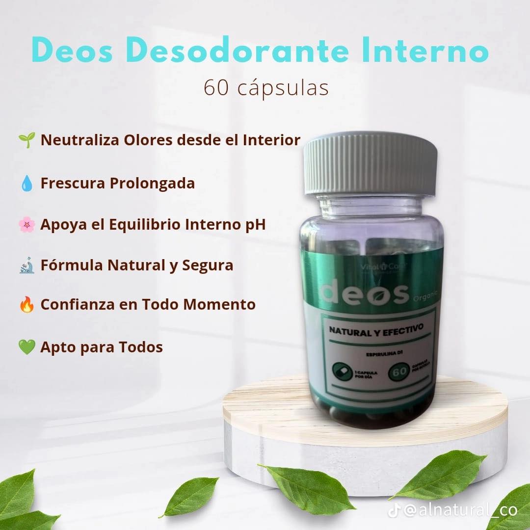 DEOS DESODORANTE CORPORAL INTERNO